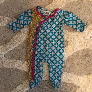 Flit & Flitter Baby Girl Footie